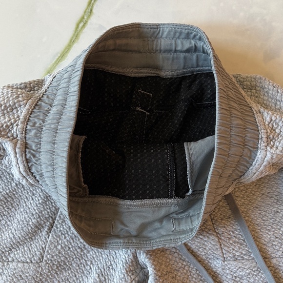 Men’s Lululemon Textured Double-Knit Cotton Gray Shorts- S - Picture 5 of 5